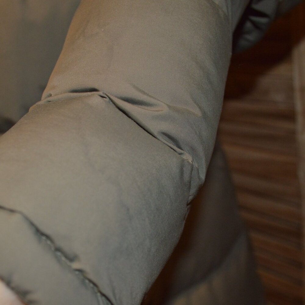 The North Face S Olive Hooded Parka Jacket - Picture 9 of 11